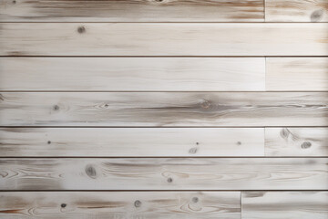 Wooden background with white colored horizontal planks. 