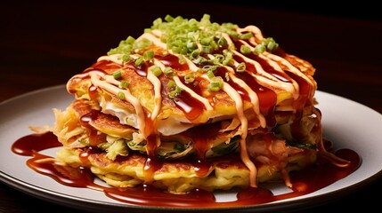 Okonomiyaki: Savory Pancake Delight