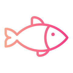 fish gradient icon