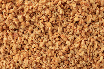 Caramelized Chopped Peanuts for  Dessert Topping