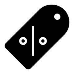 price tag glyph icon