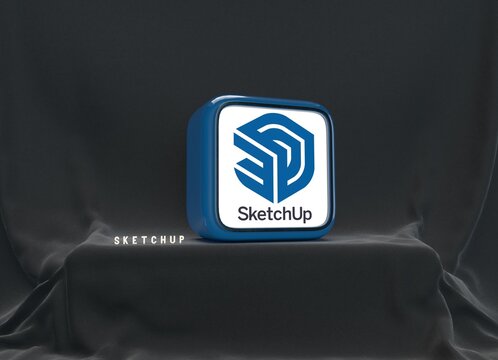 sketchup - a visual design work