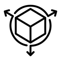 acceleration line icon