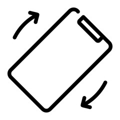 tilt line icon