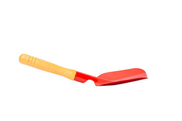 garden shovel isolated on white background, Clipping path