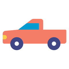 pickup car illustration