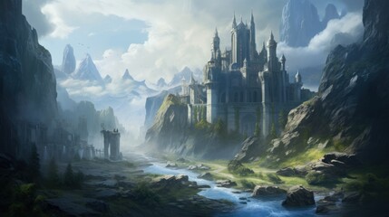 Fantasy Landscape Game Art