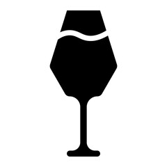 wine glass glyph 