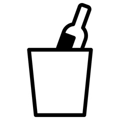 wine bottle dualtone 