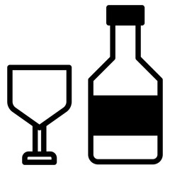 wine bottle dualtone