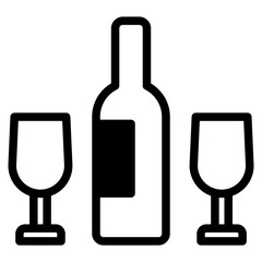 wine bottle dualtone