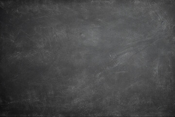 チョークの跡がついた黒板の背景　Chalk black board. 