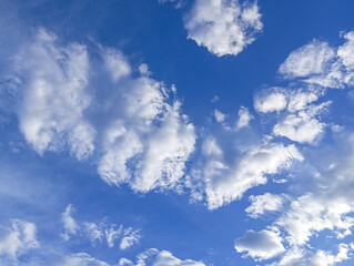 blue sky background with tiny clouds, nature abstract background, cloudscape