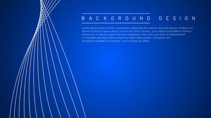 abstract background with wave lines