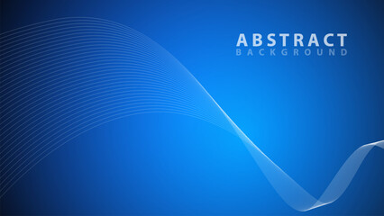 abstract blue wave background