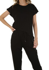 Fototapeta premium new women's t-shirt and pants