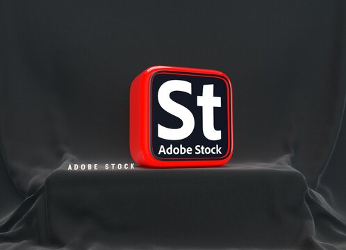 adobe stock - a visual design work