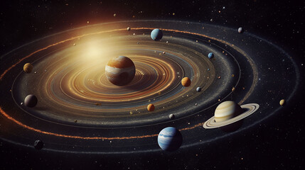 solar system, Generative Ai