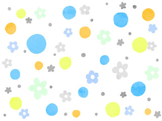 水玉の背景素材