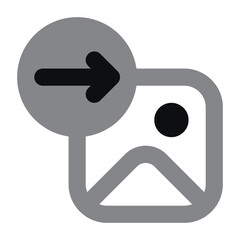 Obraz premium set image as icon