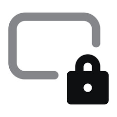 lock screen icon