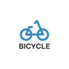 ABSTRACT LOGO OF BICYCLE