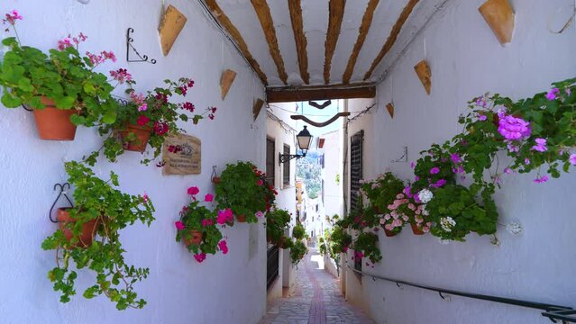 Town and municipality of Castril. Hu&eacute;scar region. Geopark of Granada, Geopark of Gorafe. Grenada Province. Andalusia. Spain. Europe