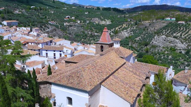 Town and municipality of Castril. Hu&eacute;scar region. Geopark of Granada, Geopark of Gorafe. Grenada Province. Andalusia. Spain. Europe