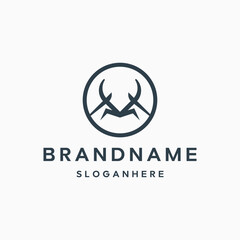 deer logo design inspiration.