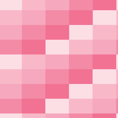 Pink rectangle seamless vector pattern. Geometric vector pattern. Different shades of Pink rectangle vector background.
