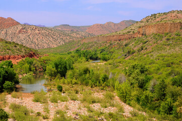 Obraz premium Verde River Valley