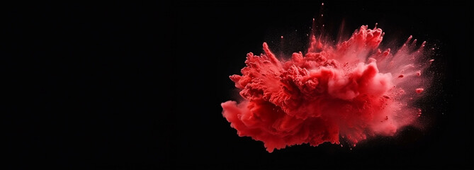 Beautiful abstract art with colorful splash 3d for banners, flyers, posters, design