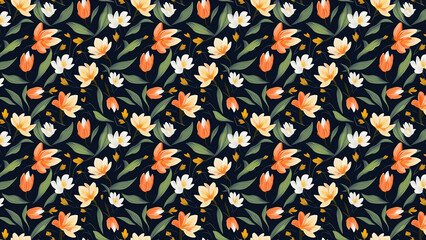 Flowers Background (Generative AI)