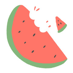 red watermelon