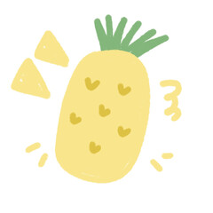 Cute pineapple