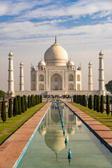 Taj Mahal India, Agra march 29 2023  7 world wonders