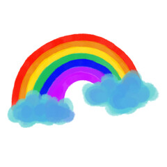 Obraz premium rainbow in the sky