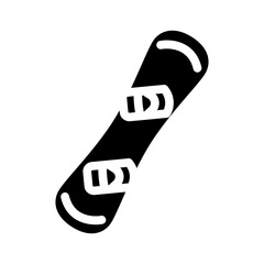 snowboarding winter season glyph icon vector. snowboarding winter season sign. isolated symbol illustration