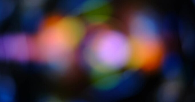 Colorful defocused abstract moving background