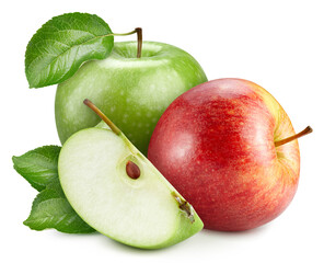 Apple isolated on white background