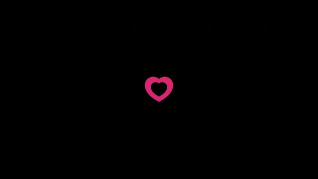 Rainbow Heart Wipe Transition