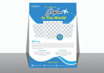 travel flyer design