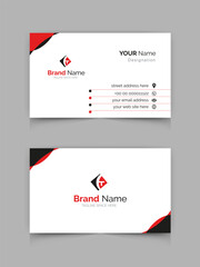creative modern professional business card design.
corporate minimal business template design. 