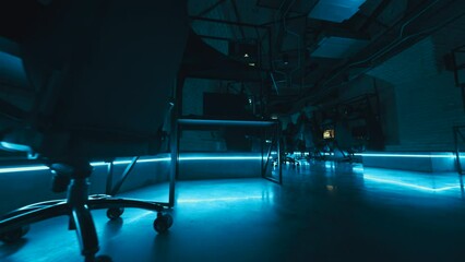Neon computer cyber club.