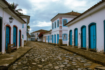 street in Paraty city - Rio de janeiro - Brasil