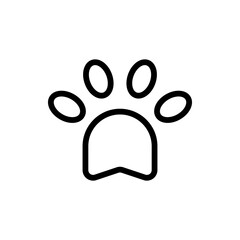 pet line icon