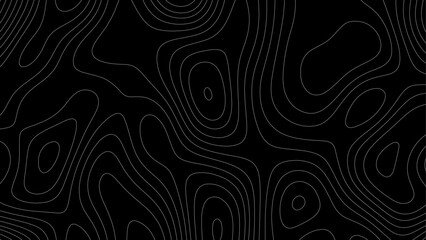 Topo contour map. Rendering abstract illustration.  Topographic map background concept.  Vector abstract illustration. Geography concept. 