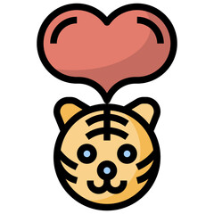 dog line icon,linear,outline,graphic,illustration