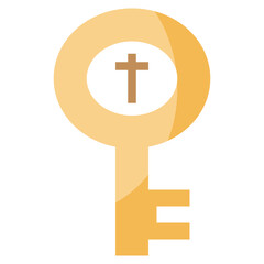 Obraz premium christian line icon,linear,outline,graphic,illustration