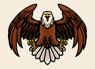 Soaring Eagle Mascot Design